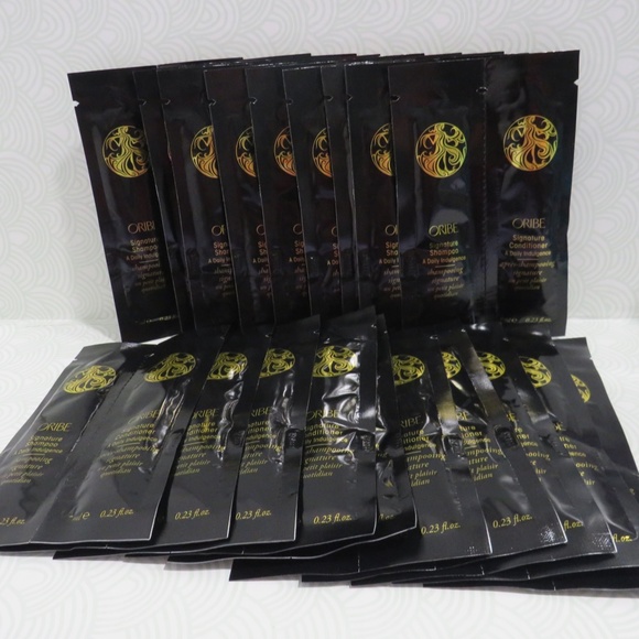 ORIBE💥SIGNATURE SHAMPOO & CONDITIONER TRAVEL PACKET (LOT OF 20)💥 - Picture 3 of 5